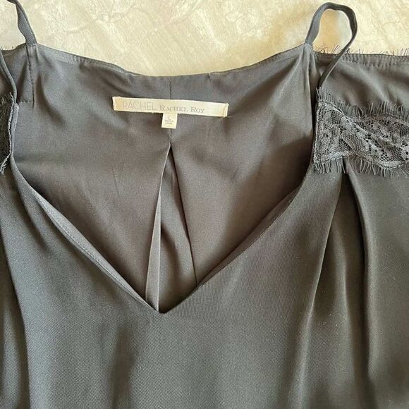 Rachel by Rachel Roy Top in Black size L - Picture 2 of 2